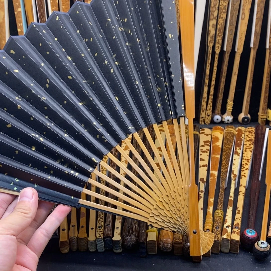 扇子琴方翻花折扇