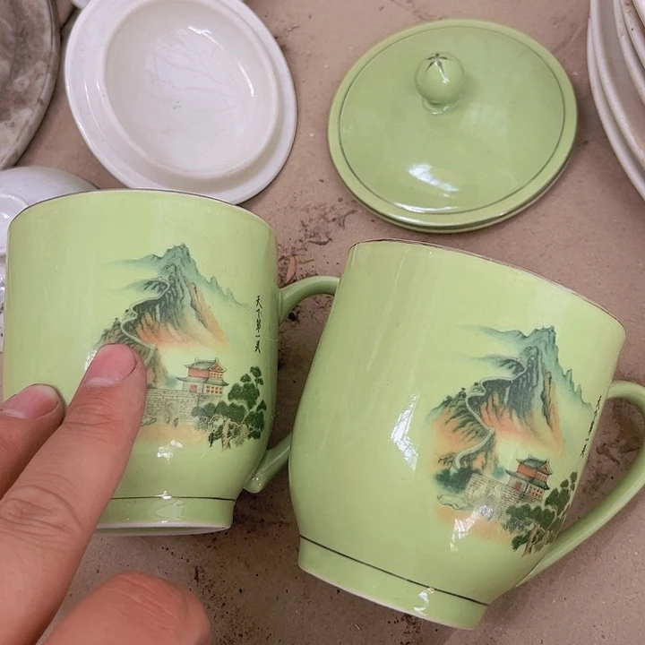 摆件，烧制问题都是正常的，3号，一对