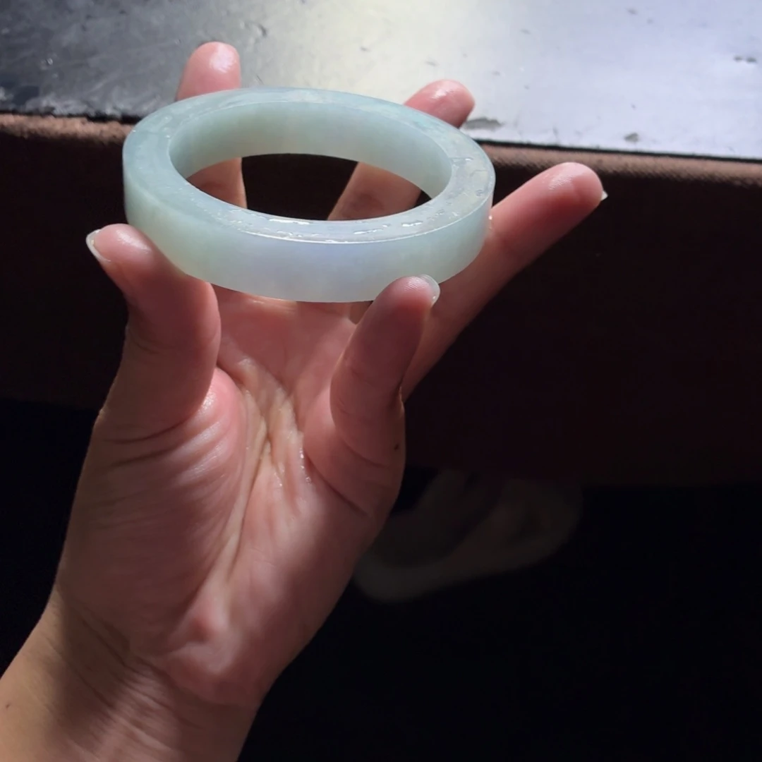 *****定制翡翠未镶嵌翡翠手镯