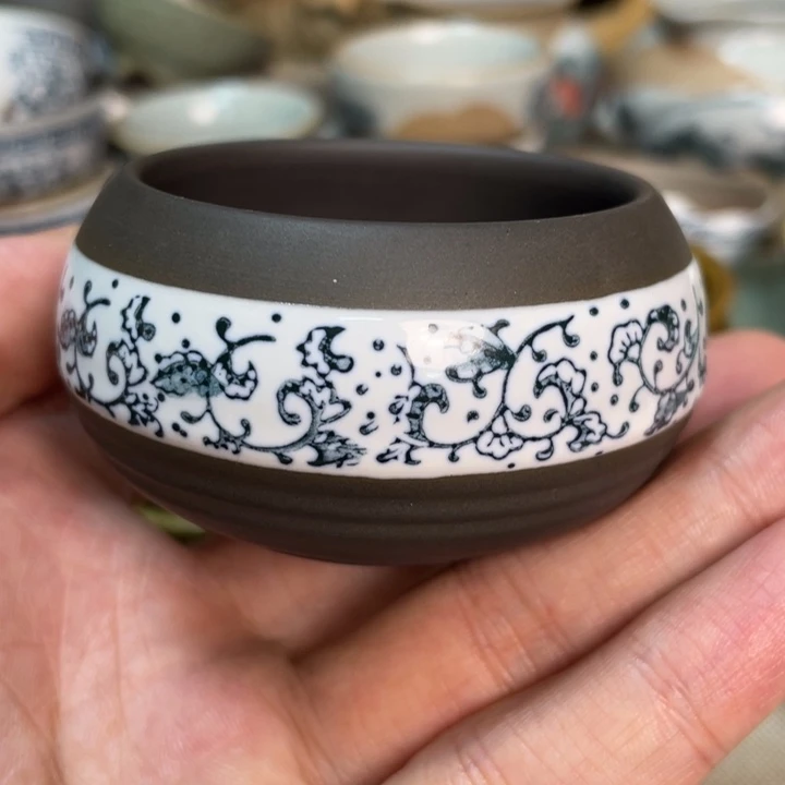 壶老段烧陶瓷茶器