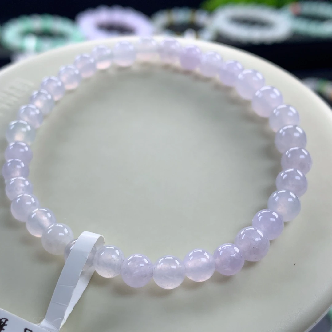 翡翠未镶嵌手链卡5.3～6.3