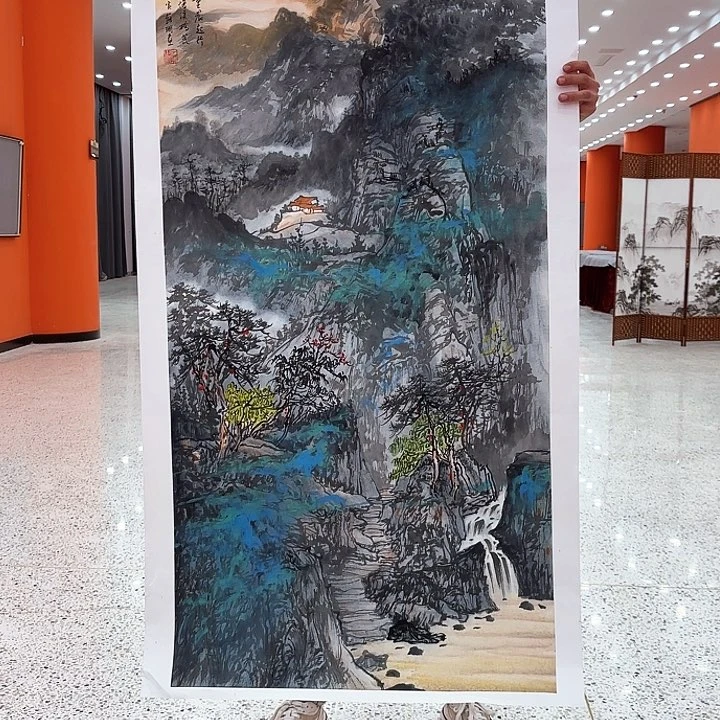 国画苏珊老师去伪存真原作
