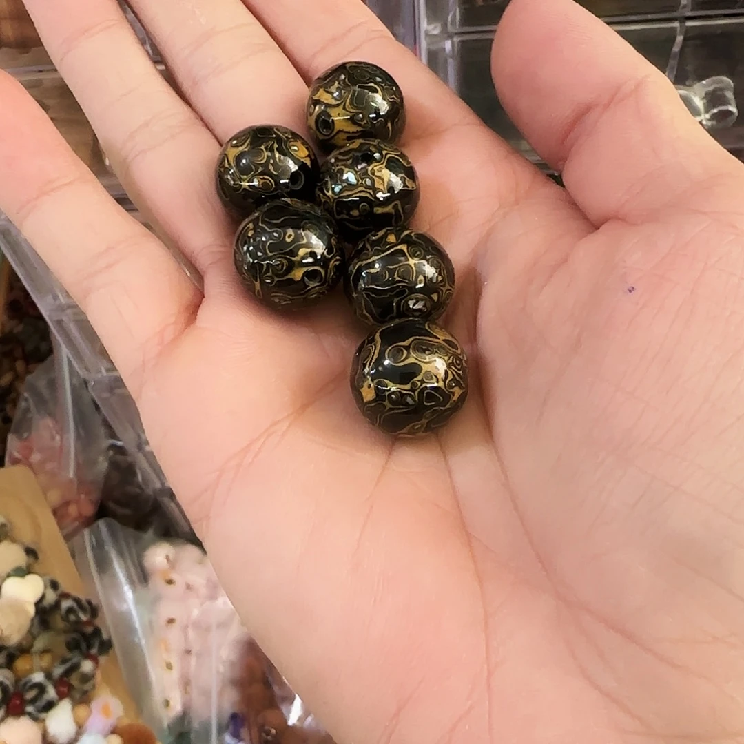 手链水晶未镶嵌大漆珠