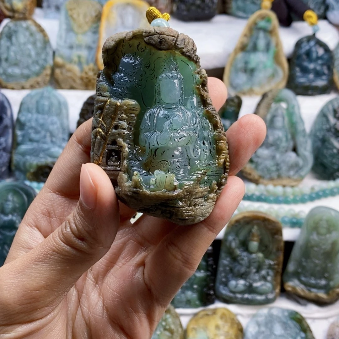 木***…定制翡翠未镶嵌翡翠定制链接