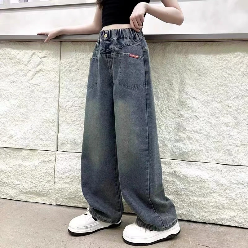 春秋款女童福利牛仔471