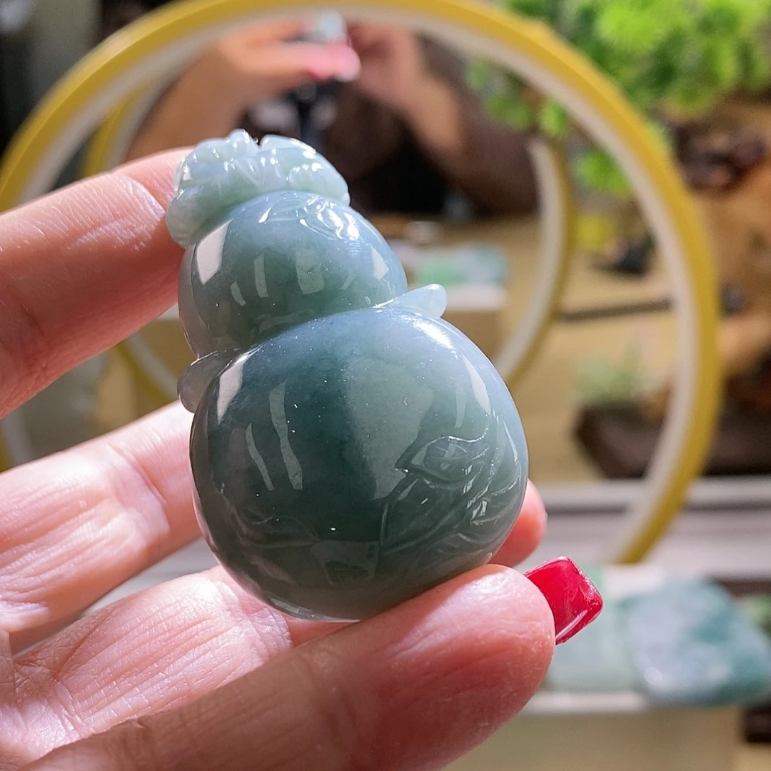 【闪购商品】翡翠颈饰未镶嵌葫芦