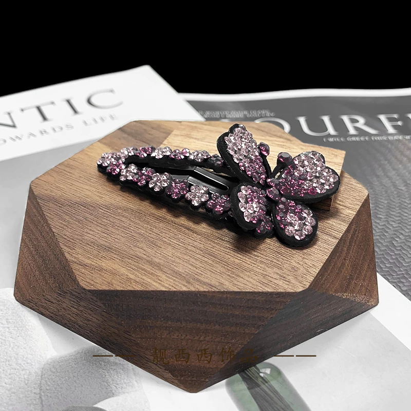 【LXX靓西西】054 BB夹6.8厘米蝴蝶时尚碎发夹