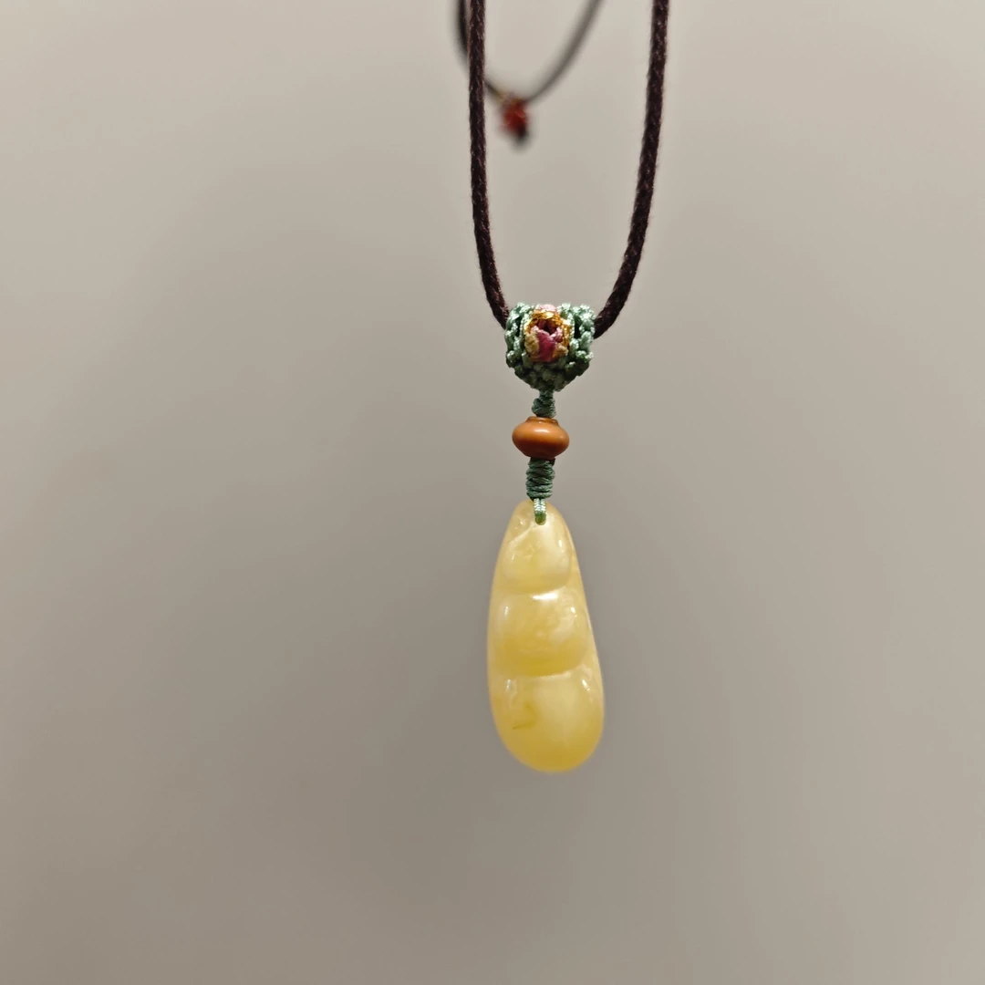 【左边婷姐】琥珀吊坠（RYZ5011824）