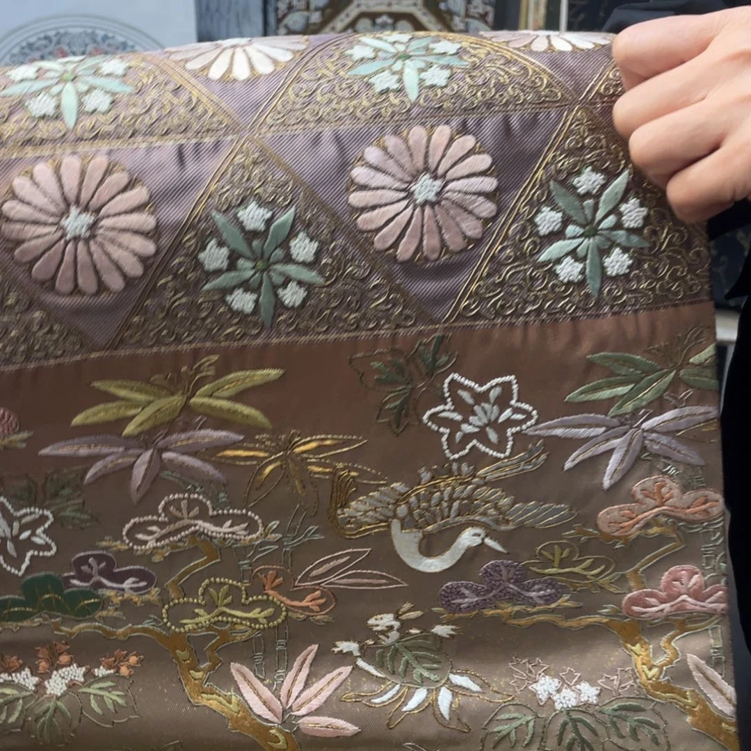 织绣46唐锦西阵织桌旗