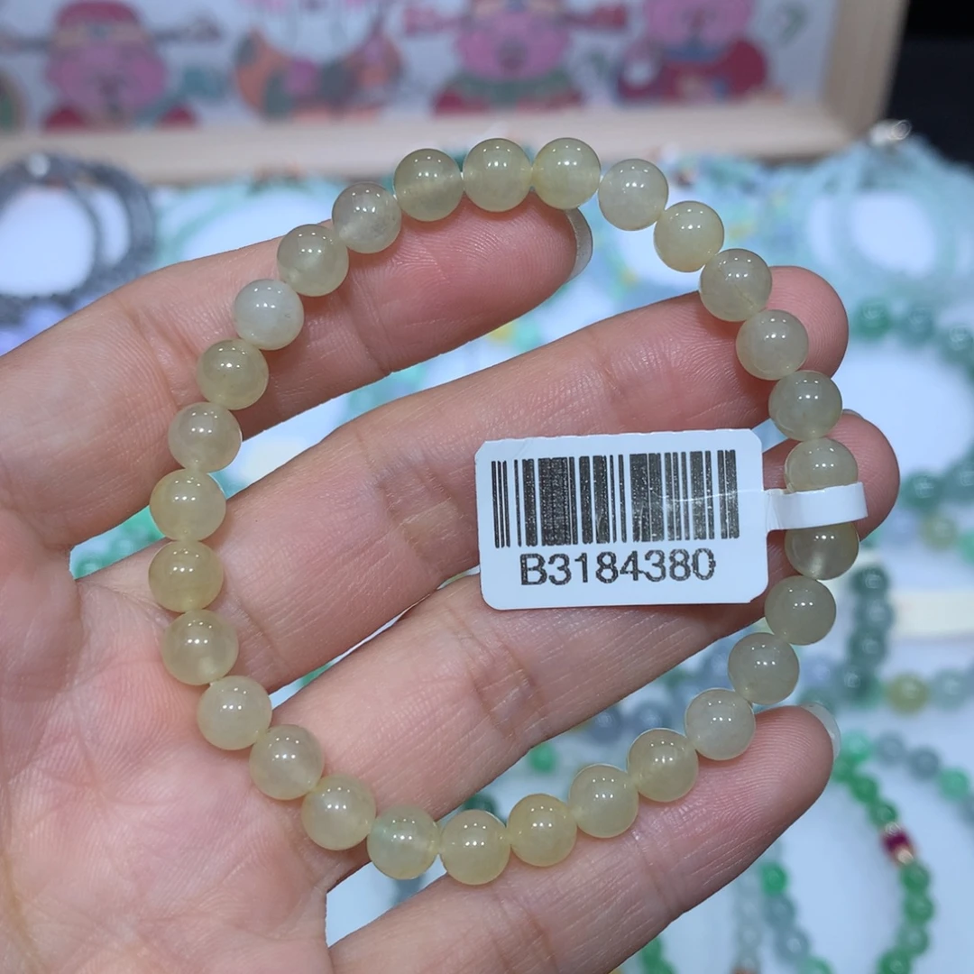 翡翠未镶嵌手链天然