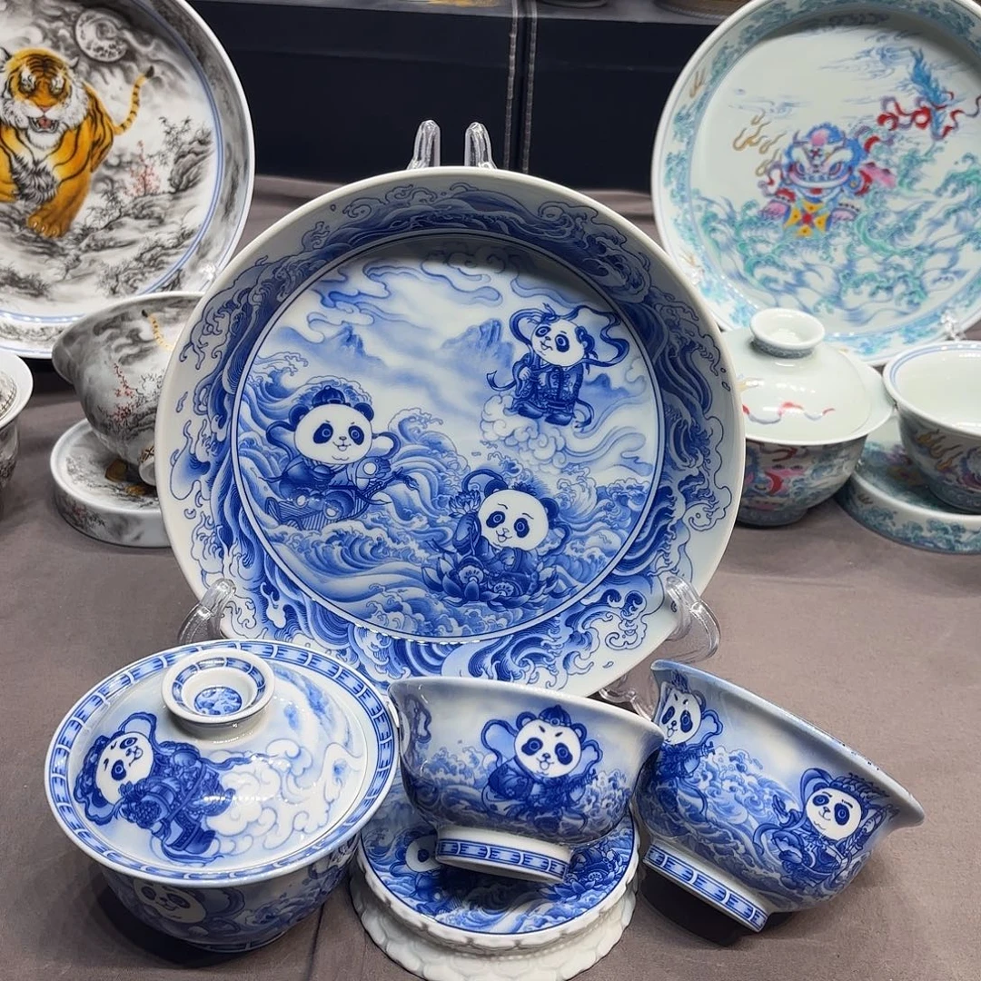 陶杯子景德镇陶瓷艺术展