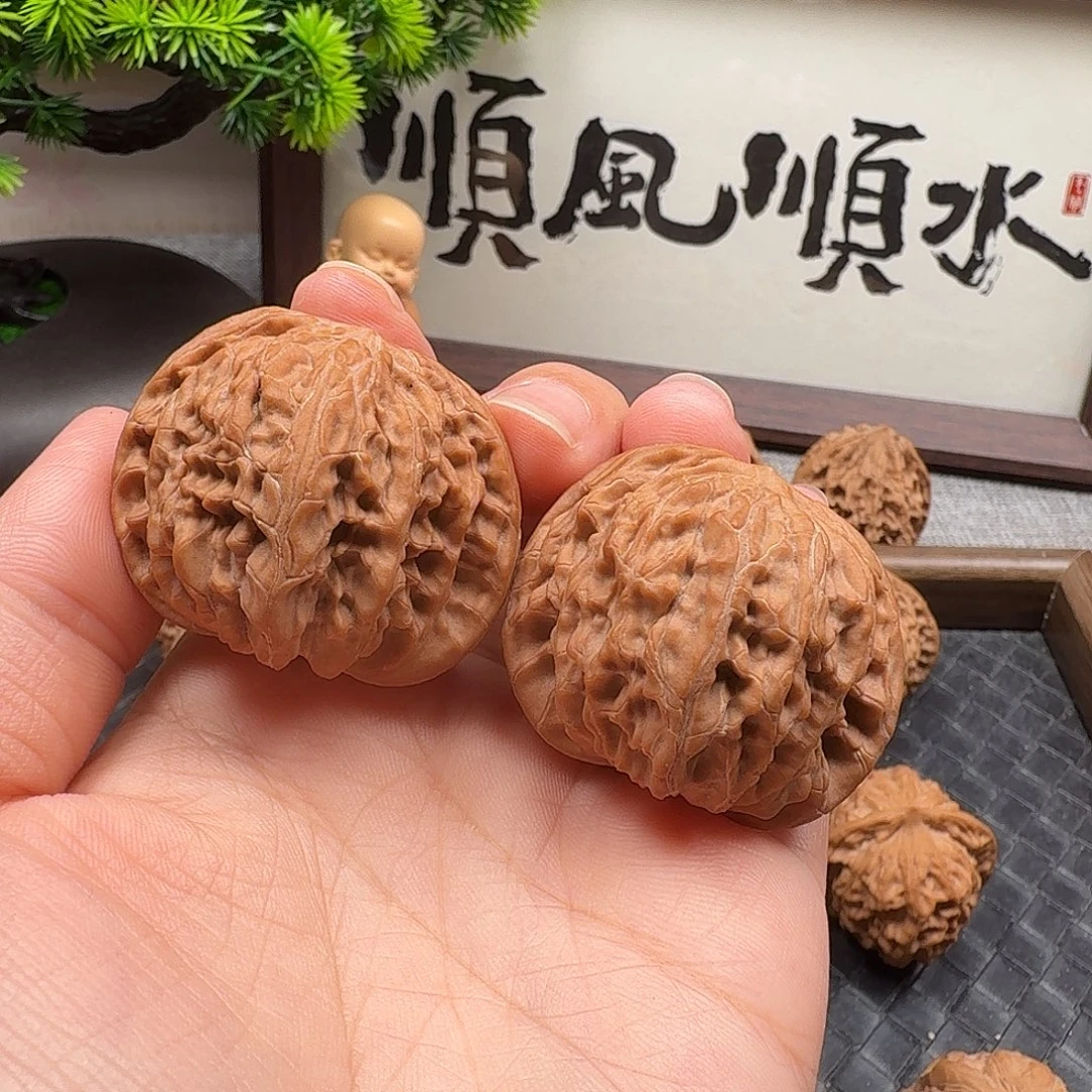 吊坠文玩核桃全品磨盘41