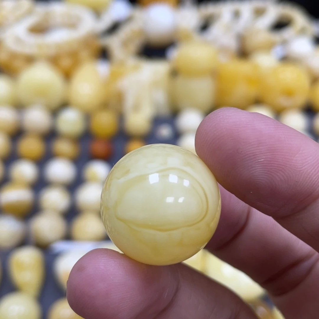 蜜蜡未镶嵌裸石20.9mm