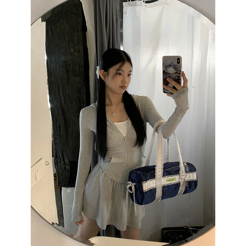 【虫虫清仓】气质长袖时尚小众风格新款短外套241X0694