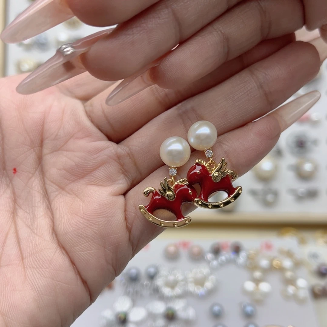 西***挞淡水珍珠戒指合金