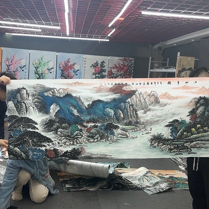 国画无一不让我想起了你的