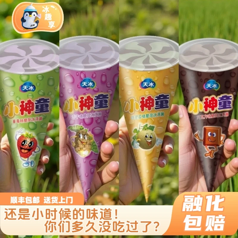 天冰小神童【1支】冰淇淋顺丰次日达送到家网红雪糕雪糕同城送