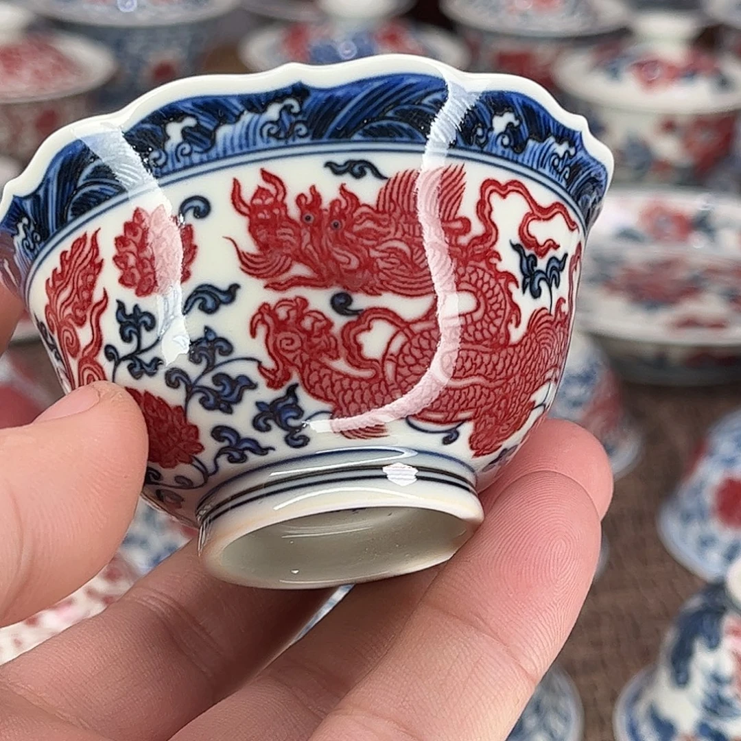*****陶景德镇陶瓷青花釉里红