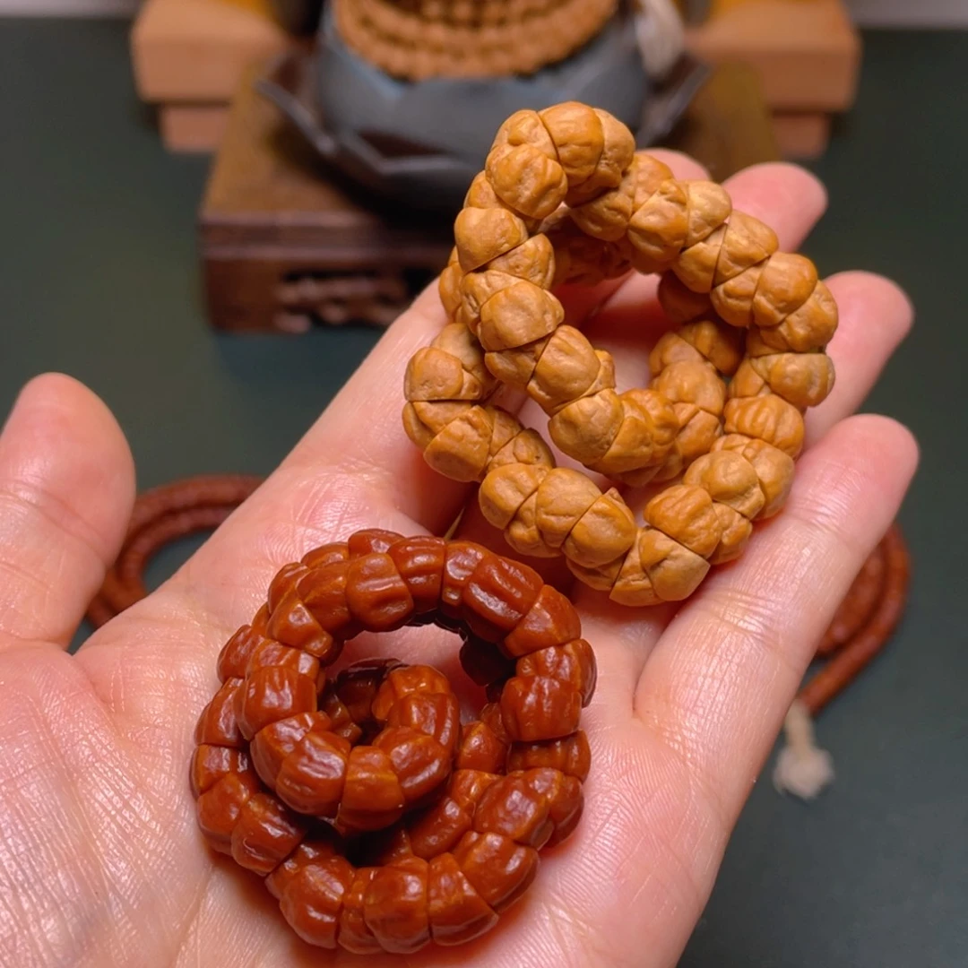 柏香籽/百香籽吊坠大肠手圈