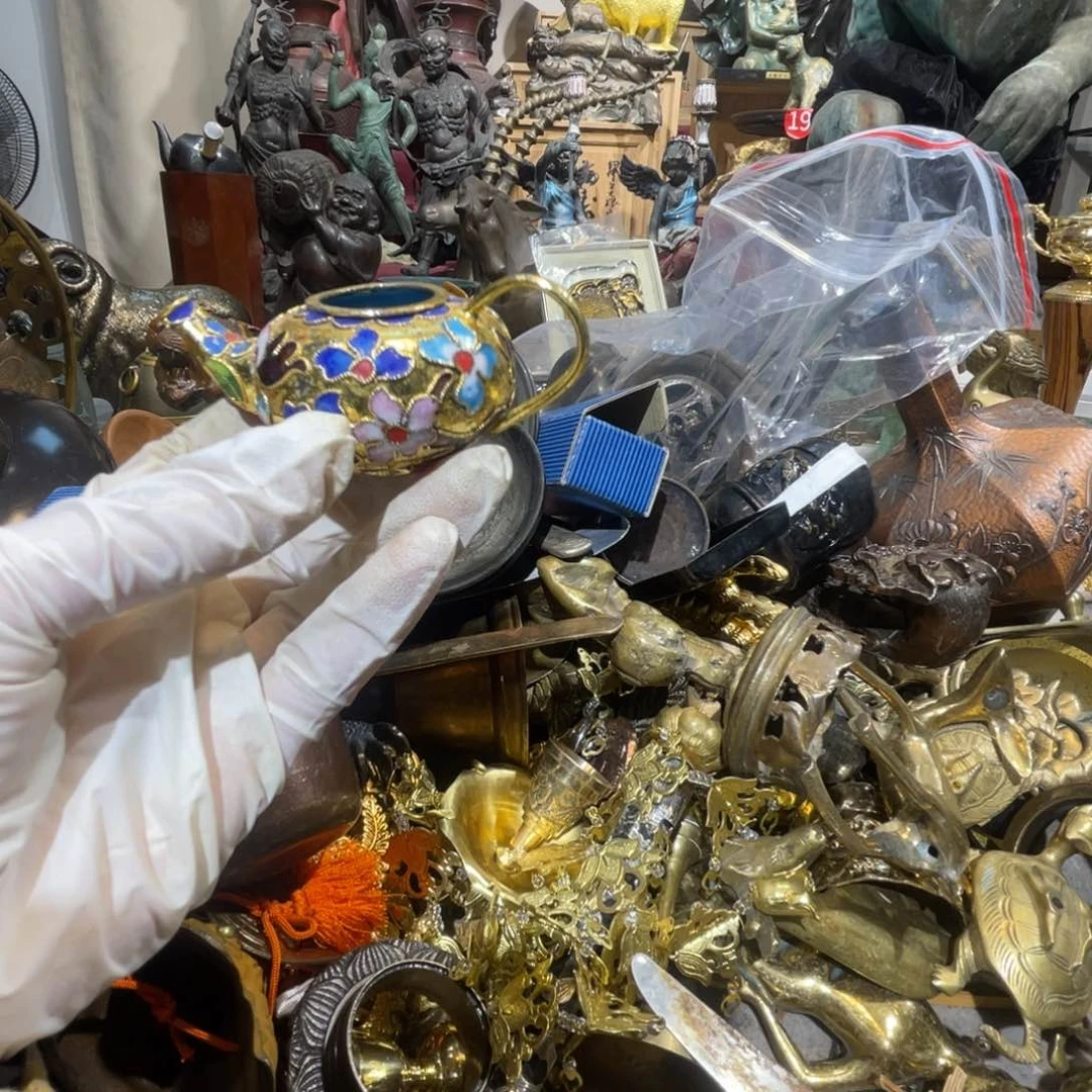 大阪回流铜器摆件12