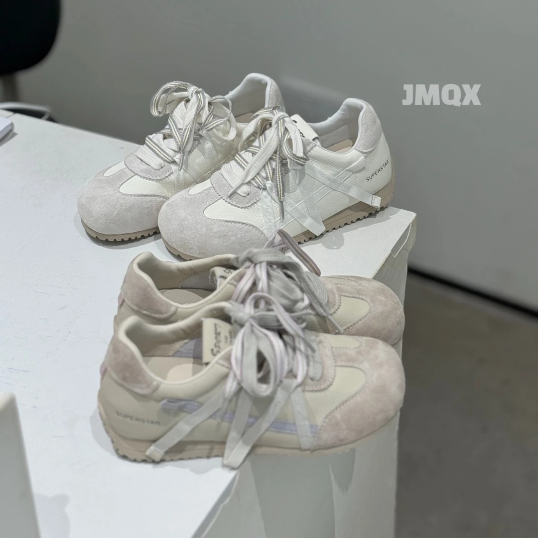 运动透气秋季德训鞋时尚休闲鞋潮流阿甘鞋职场休闲风