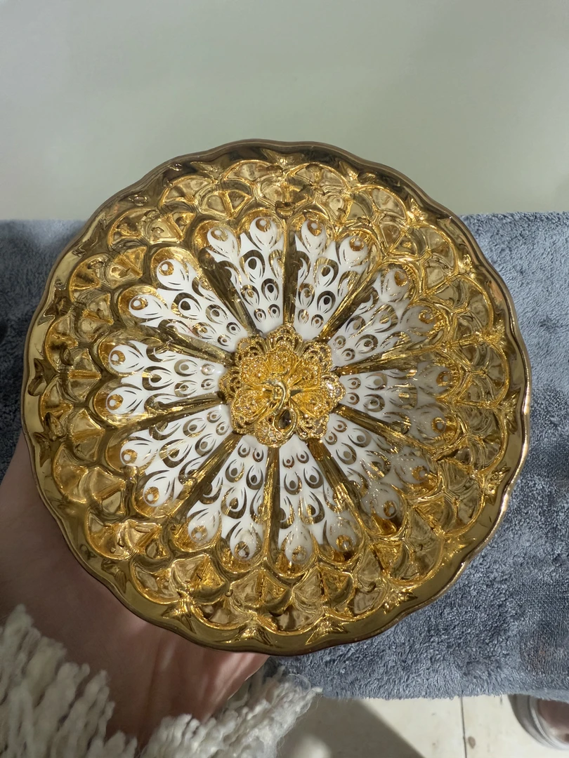 金孔雀主人杯茶杯陶瓷创意手工