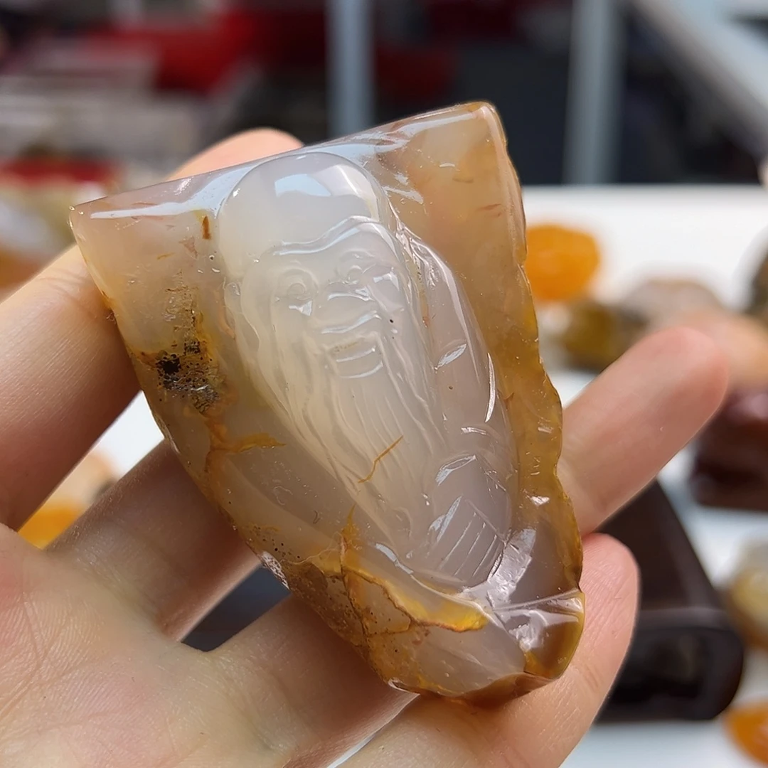 玛瑙/玉髓未镶嵌颈饰