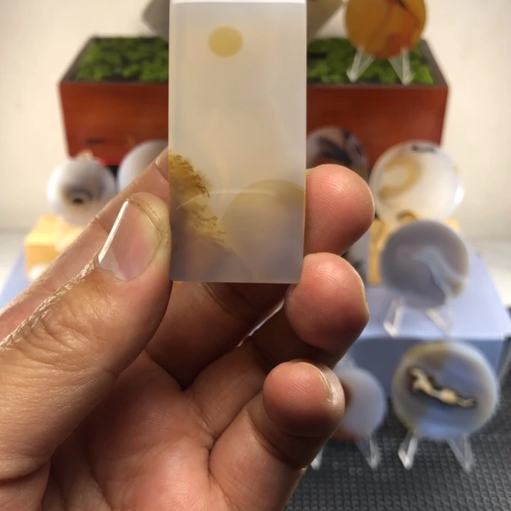 一***诺玛瑙/玉髓合金颈饰