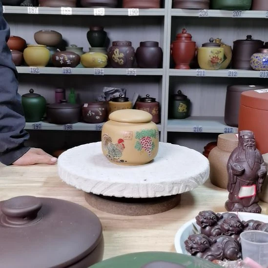 茶叶罐紫砂正品小罐紫砂茶叶罐