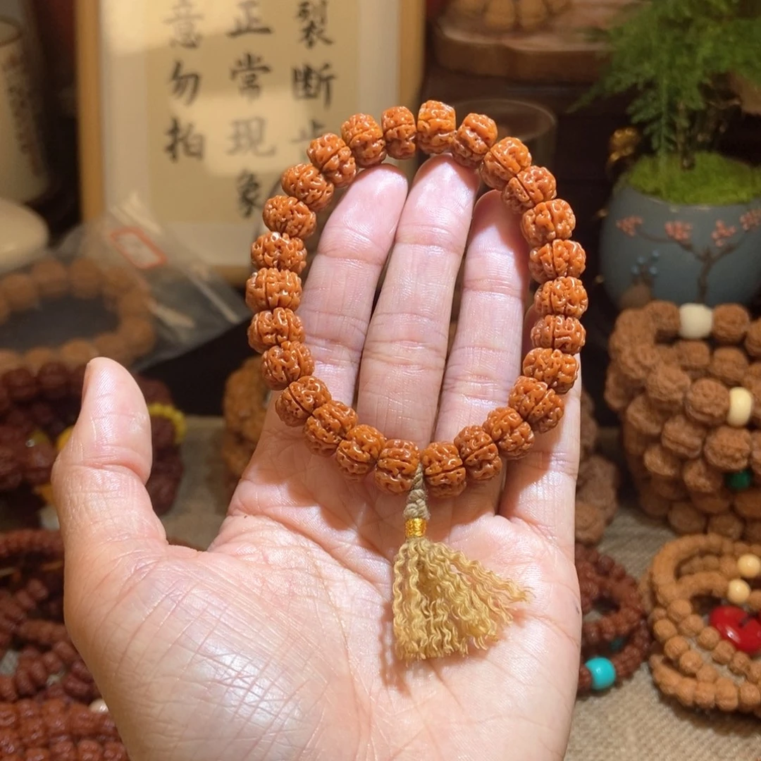 金刚菩提吊坠11半玉化单圈