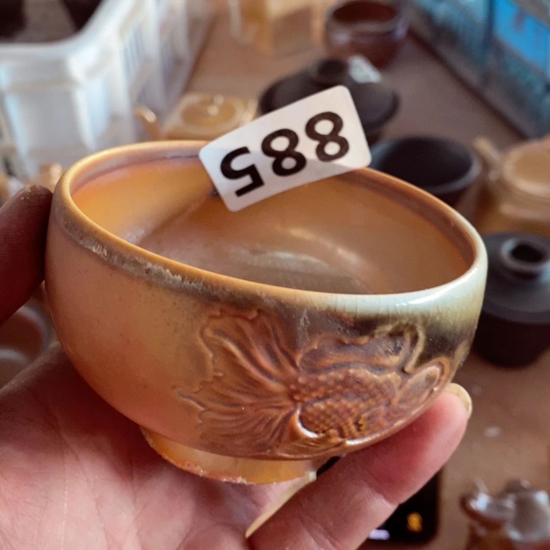 2*3柴烧茶具陶瓷杯子