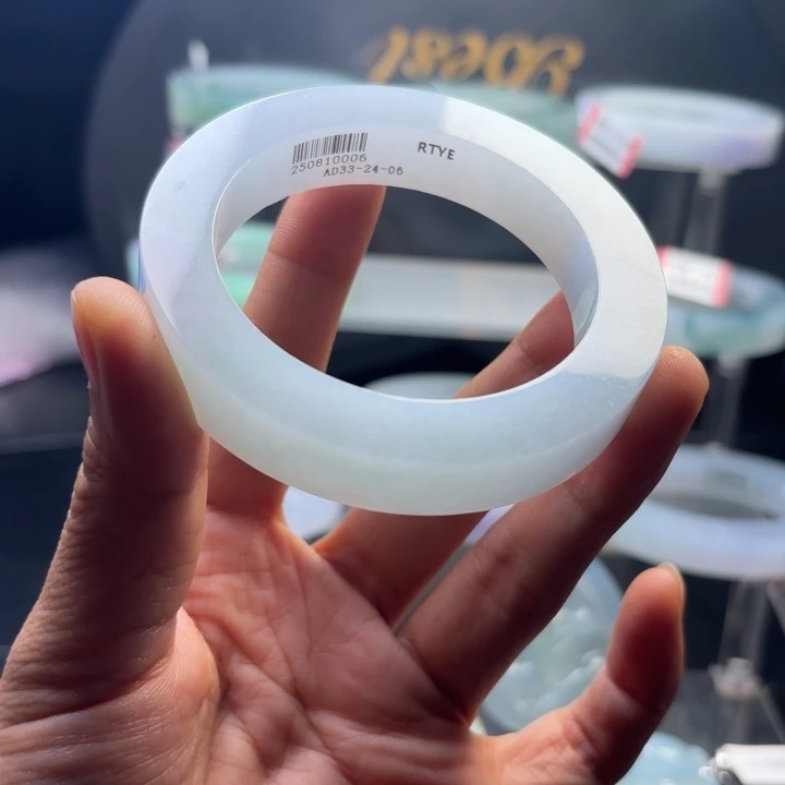 定制翡翠未镶嵌正圈定制不退不换