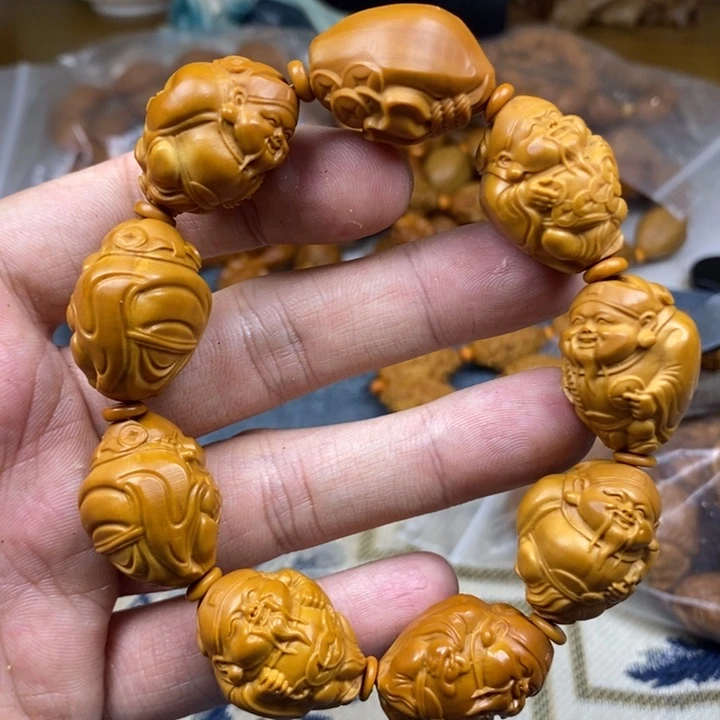 橄榄核手串/手链橄榄核雕工艺手串