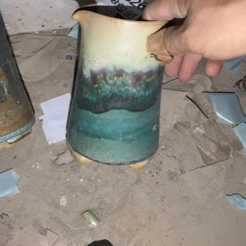 蛋***卷罐2326 微瑕38包邮景德镇陶瓷