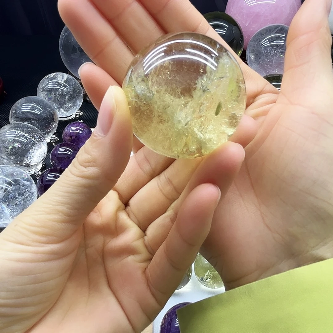 珠宝半成品未镶嵌水晶4.64公分