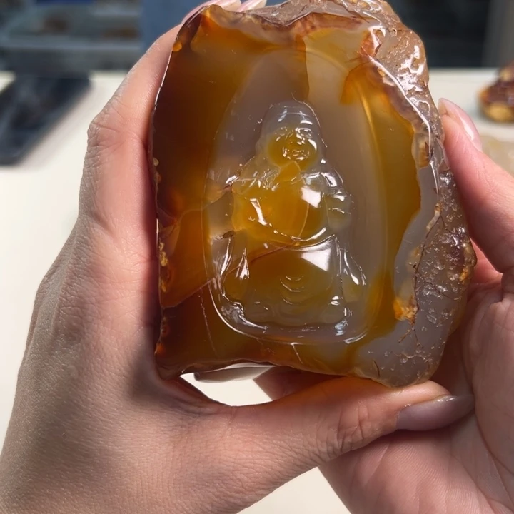 玛瑙/玉髓吊坠(不含链)未镶嵌
