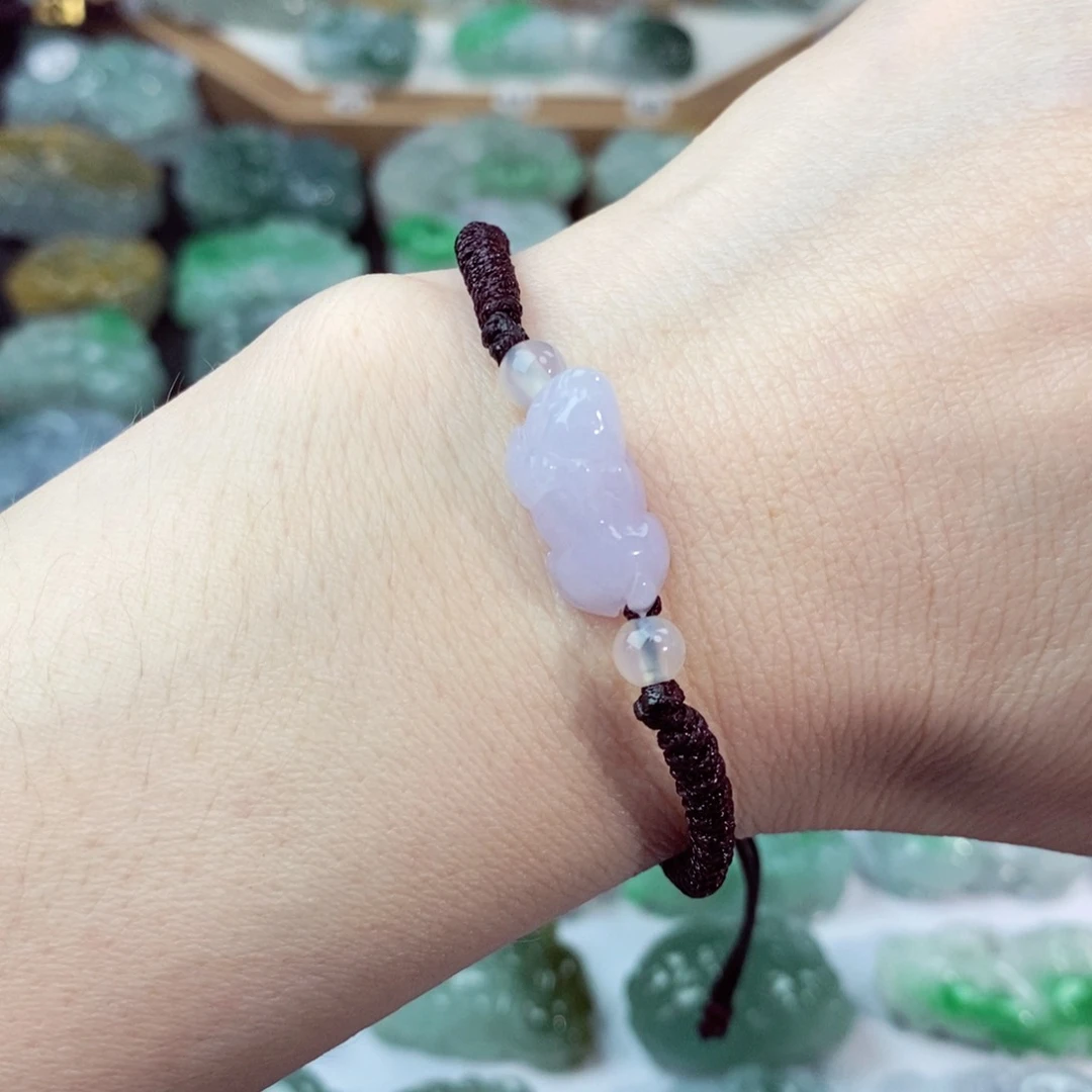 翡翠未镶嵌颈饰露***啊天然