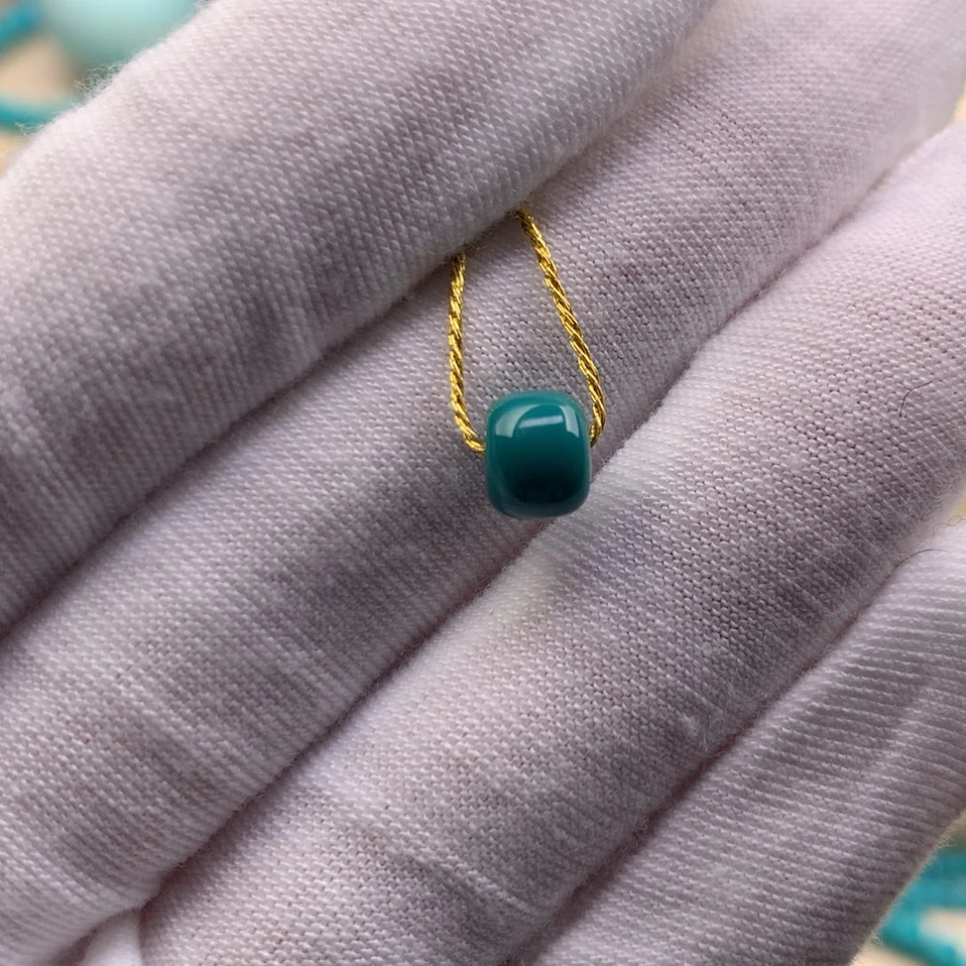 绿松石未镶嵌珠宝奇石6.5*5.2