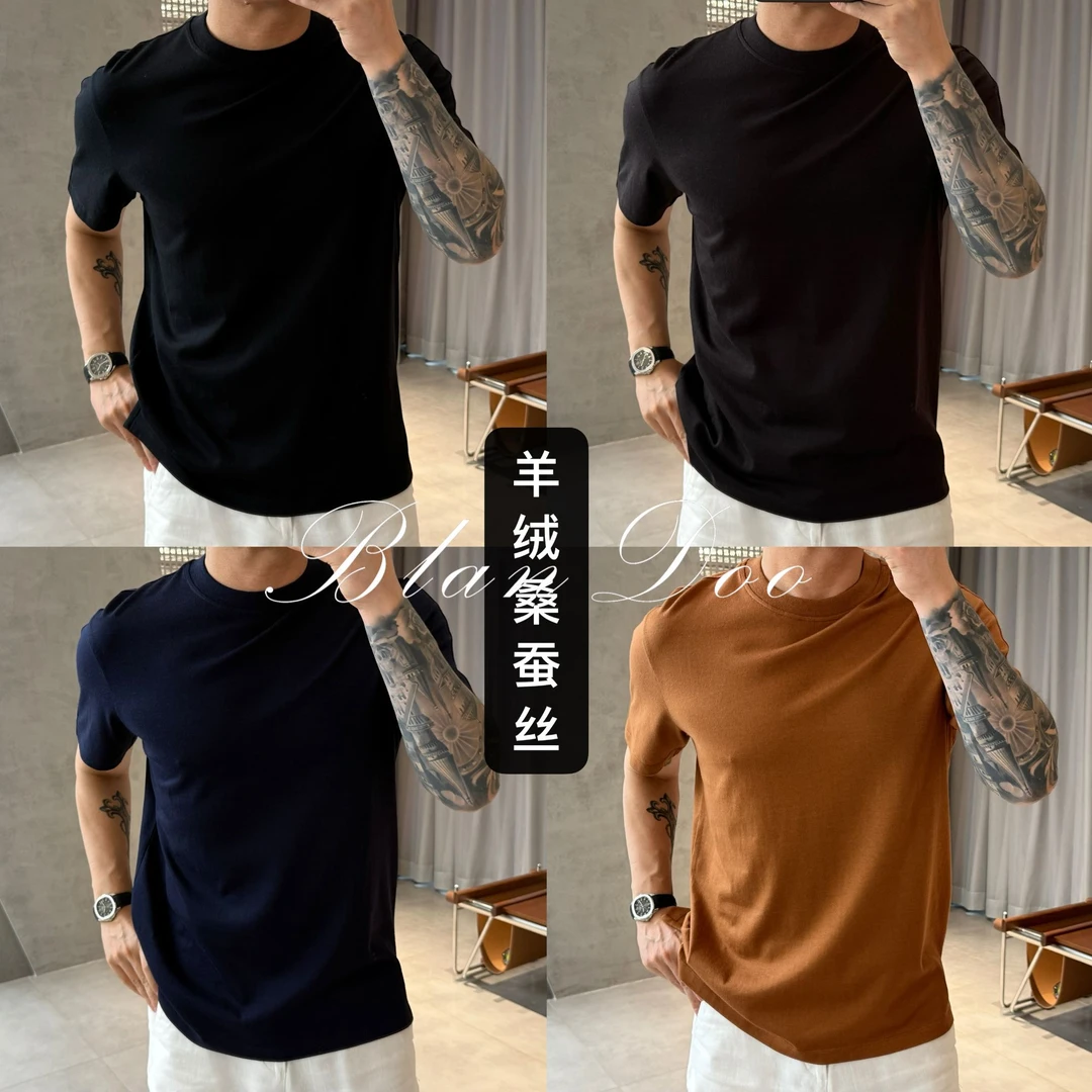 （秋款）BLANDOO  “云端触感”  桑蚕丝羊绒混纺净版针织衫QW6BD80