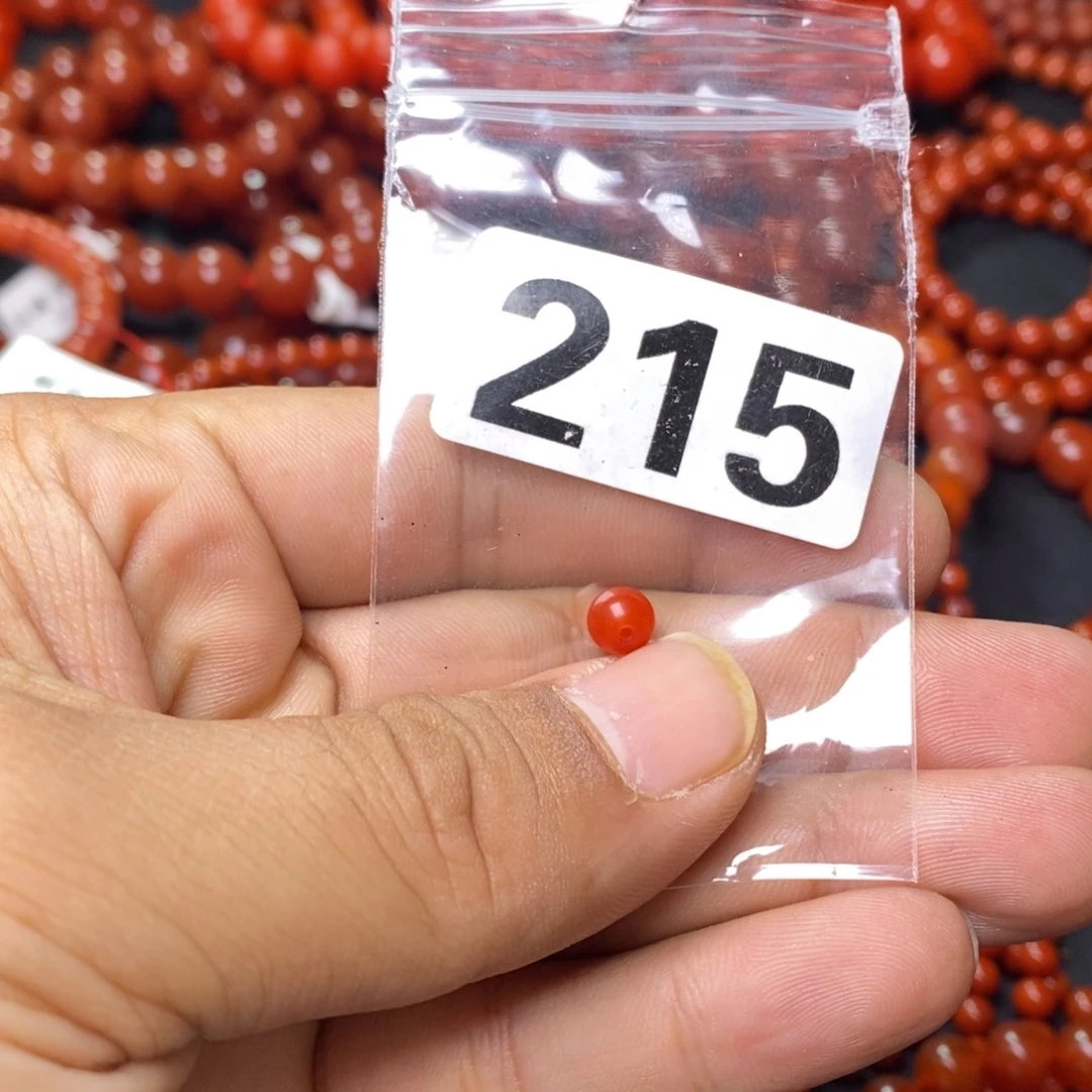 N***_南红玛瑙未镶嵌手链