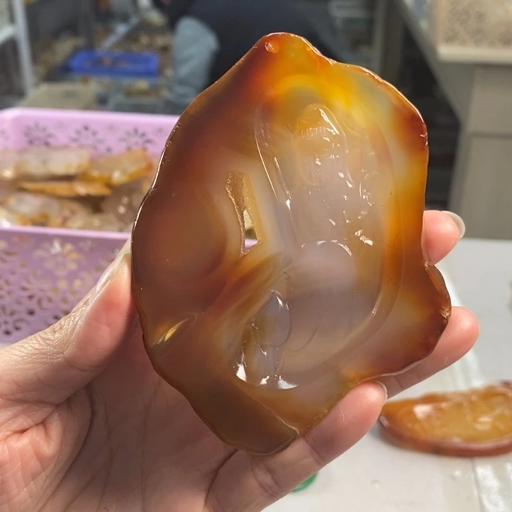 玛瑙/玉髓吊坠(不含链)未镶嵌