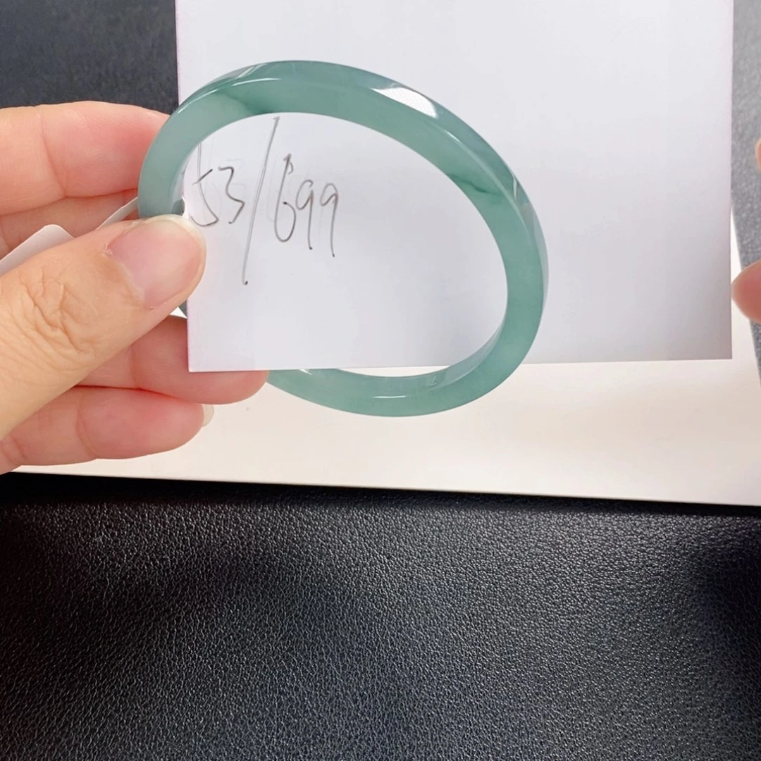 翡翠未镶嵌手镯天然翡翠