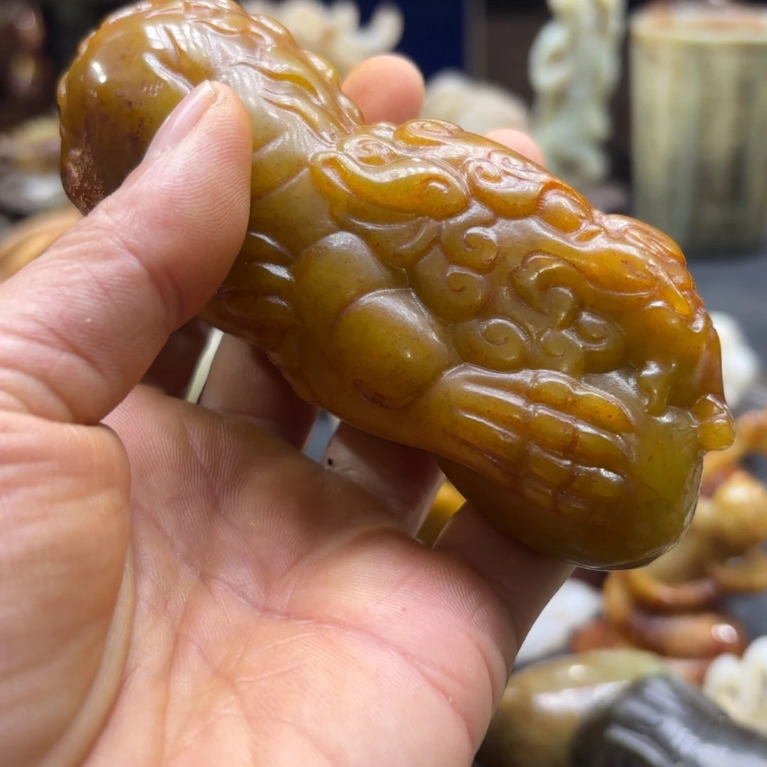 和田玉（糖玉）未镶嵌挂件