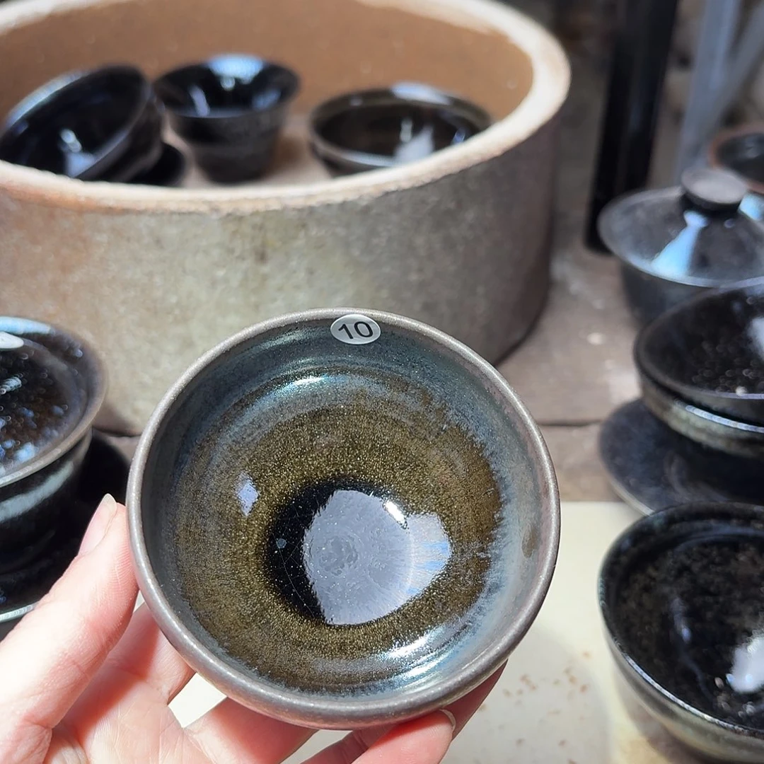 茶盏义兴龙窑柴烧建盏10