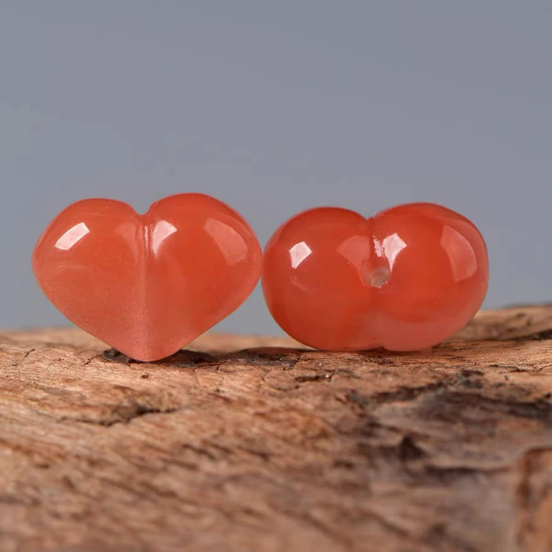 485云南保山料屁桃爱心尺寸15mm拍一发一