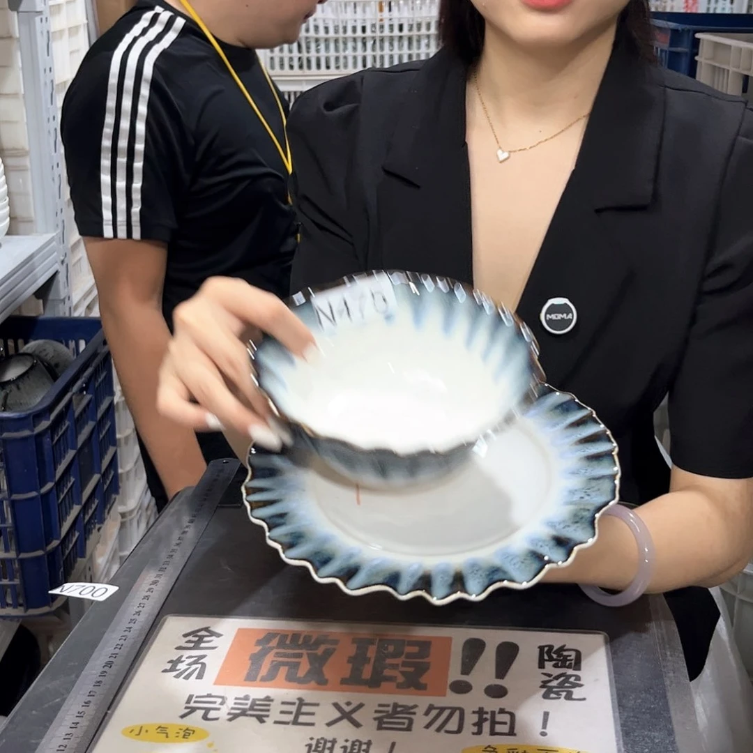 瓷片475           2碗2盘
