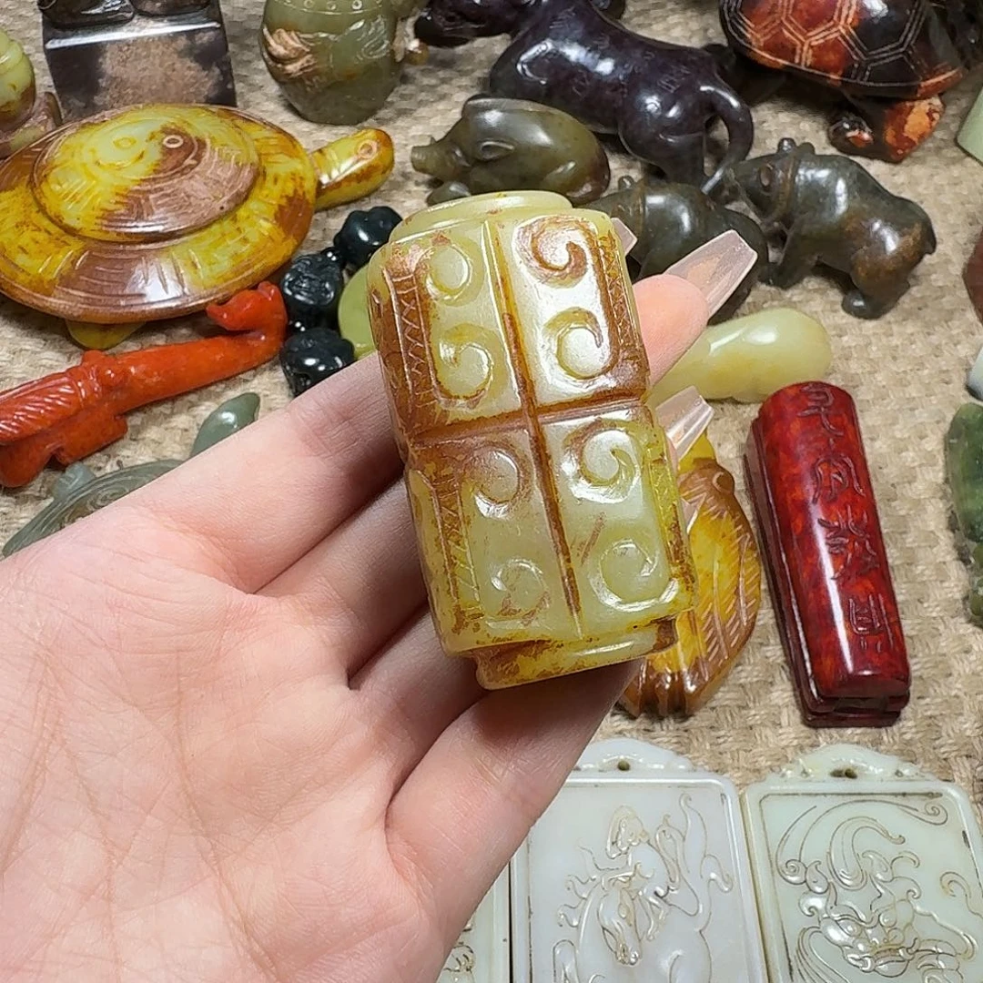 白玉菩提吊坠挂件
