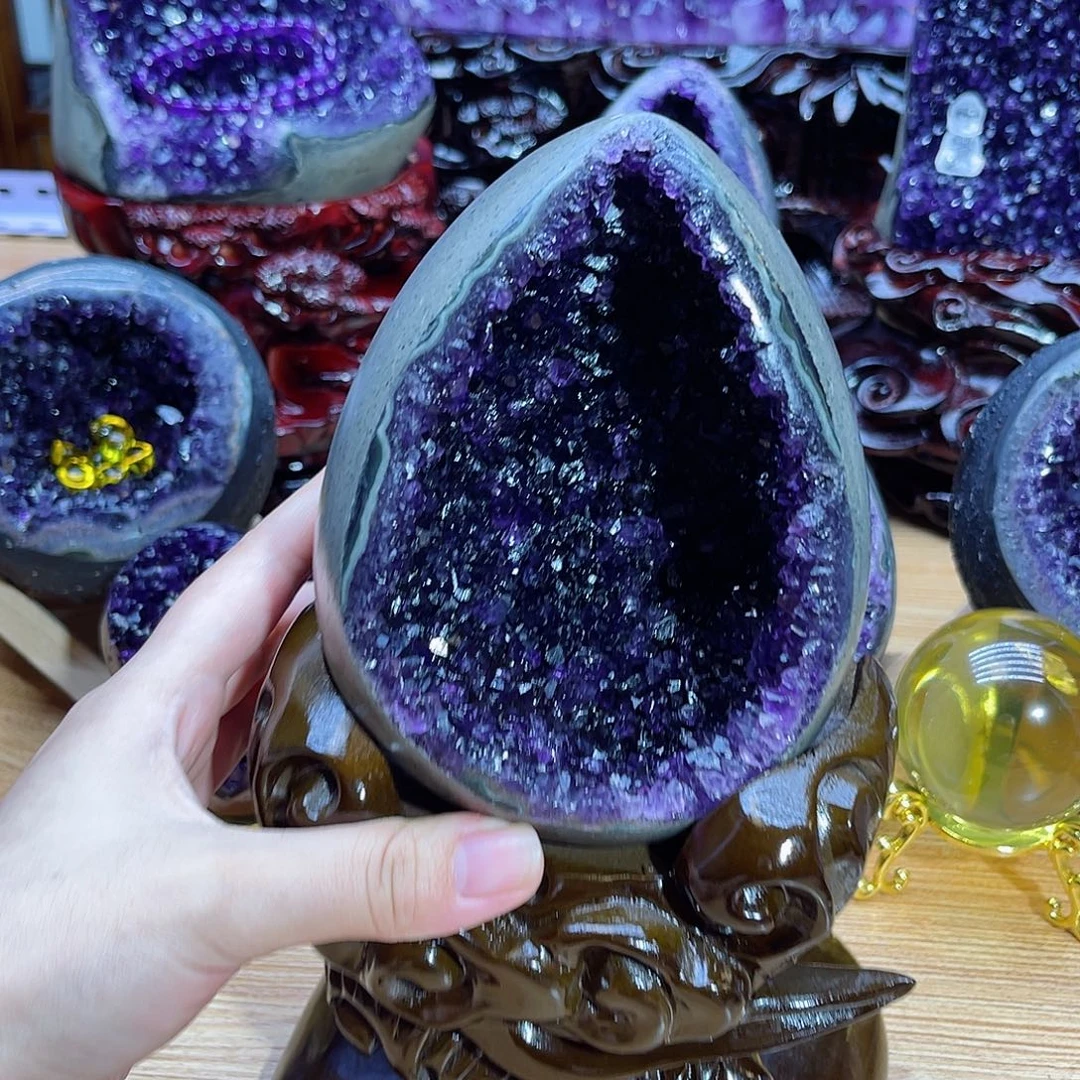 w***z未镶嵌大型摆件（非配饰）紫晶