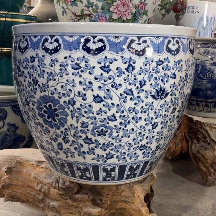 涛***哥瓷片景德镇陶瓷大缸62