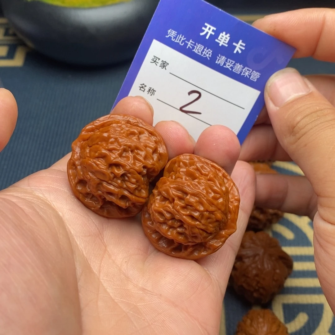 文玩核桃把件公子帽36